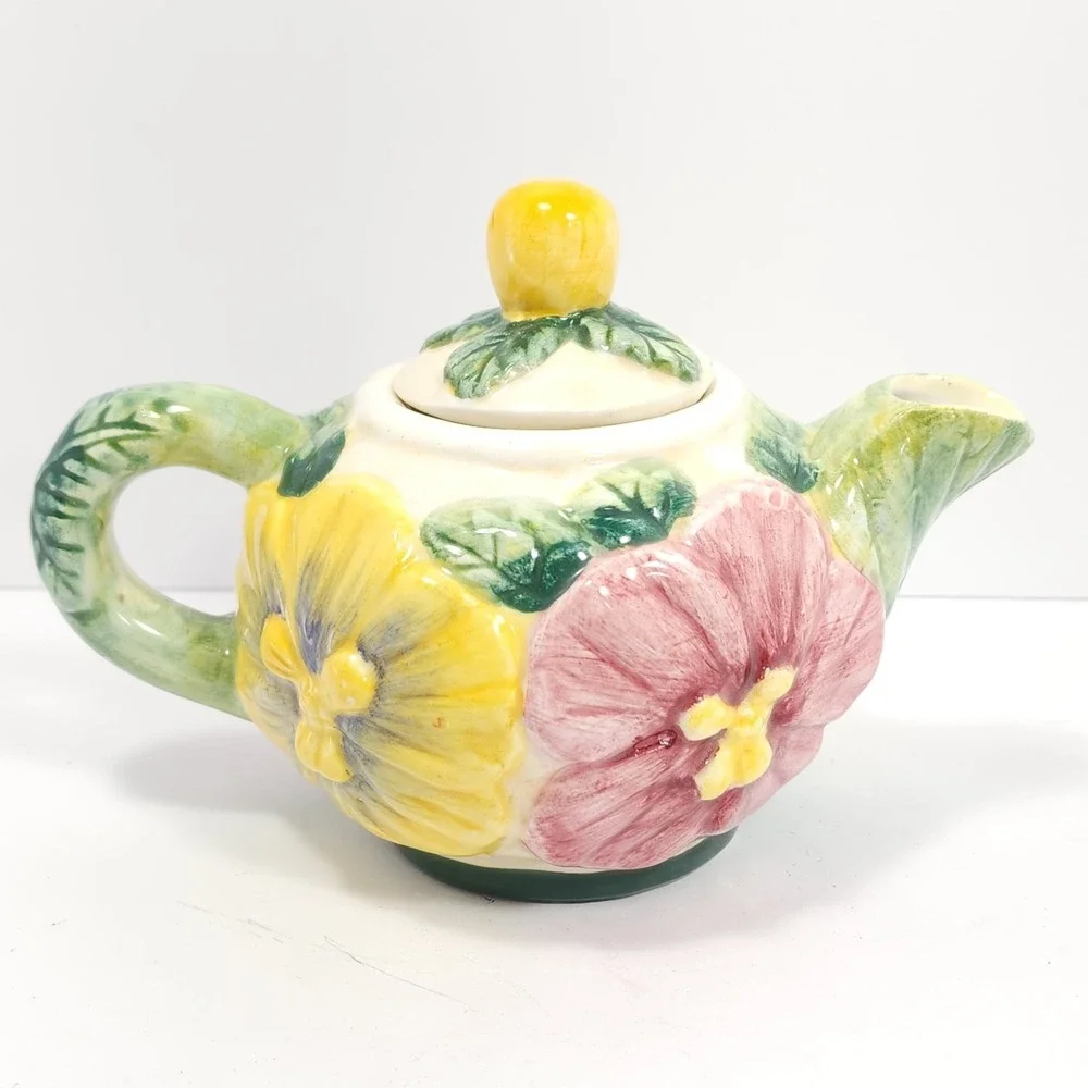 Vintage‎ 1996 CBK China Floral China Teapot